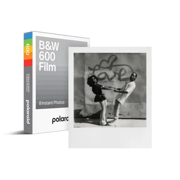 Polaroid B&W 600 Film, 8db fekete-fehér instant fotó
