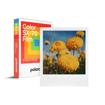 Polaroid Color SX-70 Film, 8db színes instant fotó