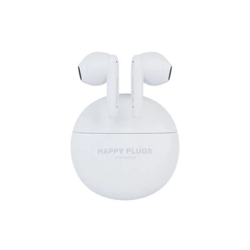 Happy Plugs Joy Lite fülhallgató, fehér