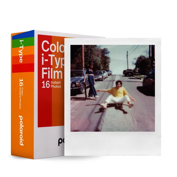 Polaroid Color i-Type Film, 16db színes instant fotó
