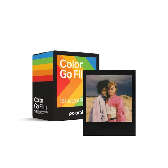 Polaroid Go Film - Black Frame Edition, 16db színes instant fotó
