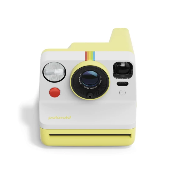 Polaroid NOW Generation 3 analog instant fényképezőgép, sárga