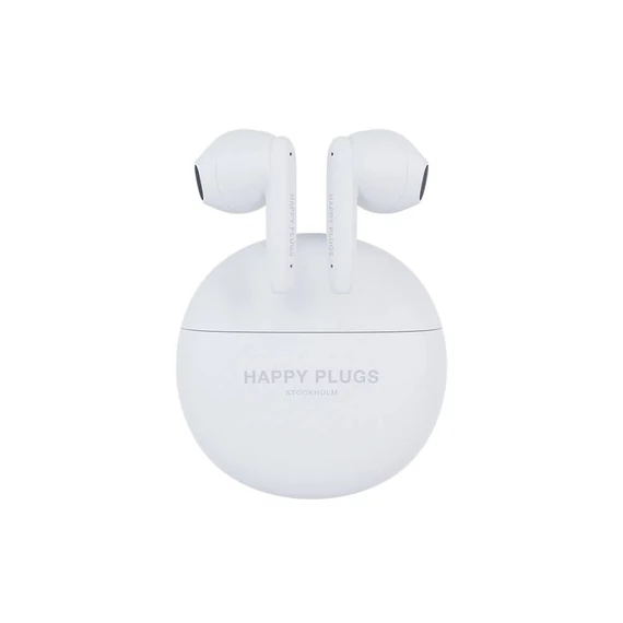Happy Plugs Joy Lite fülhallgató, fehér