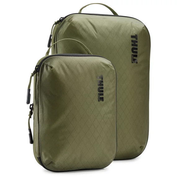Thule Compression Packing Cube Set kompressziós rendszerező szett, zöld